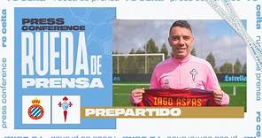 Rueda de prensa de Iago Aspas tras ser convocado con la Selección Española | RC Celta