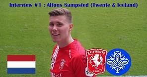 Interview #1 : Alfons Sampsted (Twente & Iceland football player)