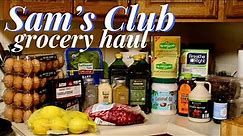 Healthy Grocery Haul from Sam's Club | Sam's club grocery staples