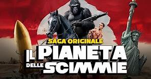 IL PIANETA DELLE SCIMMIE (Saga Originale - 1968) | DAL PRIMO ALL'ULTIMO FILM in 24 minuti