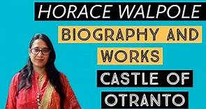 Horace Walpole Biography | Complete Video | The Castle of Otranto | MCQ | PGT TGT NET CTET |