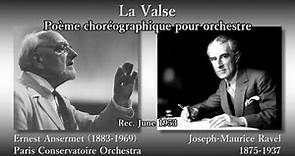 Ravel: La Valse, Ansermet & PCO (1953) ラヴェル ラ・ヴァルス アンセルメ