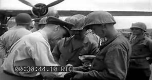 Admirals King, Nimitz, Spruance, & Lt. Gen. Holland M. Smith, Saipan, 07/17/1944 (full)