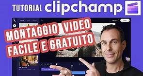 Montare VIDEO con CLIPCHAMP: un OTTIMO e GRATUITO video editor di Microsoft