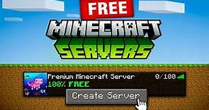 How to get a FREE Minecraft Server (2023)