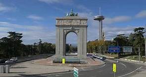 Arco de la Victoria y Faro de Moncloa | Madrid EN 4K