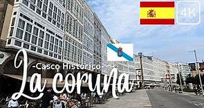 La Coruña (A Coruña - Gallego) -Casco Histórico-, Galicia - 2023 (4K)