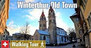 Winterthur Old Town • Walking Tour Switzerland 🇨🇭 [4K]