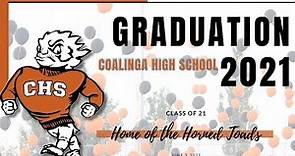 Coalinga High School Graduation 2021