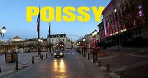 Visiter Poissy - 4K- Driving- French region