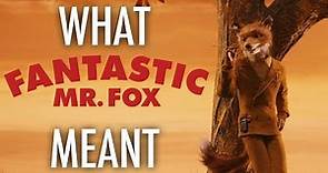 Fantastic Mr Fox - What it all Meant