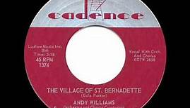 1960 HITS ARCHIVE: The Village Of St. Bernadette - Andy Williams
