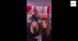 Stefania Spampinato and Danielle Savre Instagram Live 01/26/2023