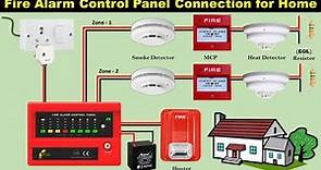 How to Connect Fire Alarm System in our Home @TheElectricalGuy
