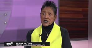 Elaine Brown, ex-head of Black Panthers