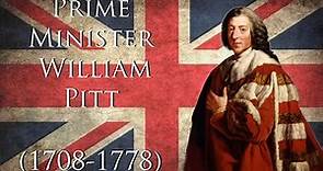 Prime Minister William Pitt the Elder, Earl of Chatham of Great Britain