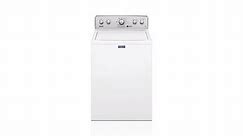 Maytag 4.2-cu ft High-Efficiency Top-Load Washer with Agitator (White)