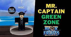 Where is Mr. Captain at Green Zone | Blox Fruits | Second Sea