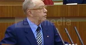 Erich Mielke letzte Rede in der Volkskammer, 1989