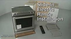 KitchenAid Electric Range Installation Model KSEB900ESS