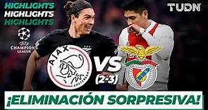 Highlights | Ajax 0(2)-(3)1 Benfica | UEFA Champions League 2022 - 8vos vuelta | TUDN