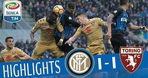 Inter - Torino 1-1 - Highlights - Giornata 12 - Serie A TIM 2017/18
