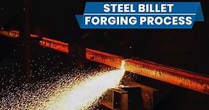 Steel Billet Manufacturing Factory | Forging Process of Steel Billet | Metal Scrap Forging