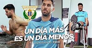 🎥 Fede Vico llega al ecuador de su recuperación I CD Leganés