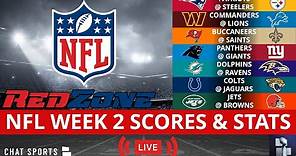 NFL RedZone Live Streaming Scoreboard | NFL Week 2 Scores, Highlights, Stats, News & Analysis