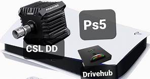 How to connect CSL DD to PS5 using Drivehub from Collective Minds
