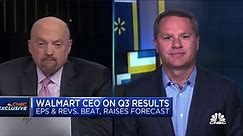 Watch CNBC's full interview with Walmart CEO Doug McMillon on Q3 earnings