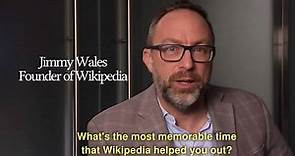 What’s the most memorable time that Wikipedia has helped you out?