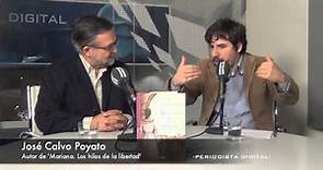Jose Calvo Poyato, autor de 'Mariana. Los hilos de la libertad'. 26-11-2013