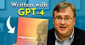 I wrote a book with GPT-4 - Reid Hoffman