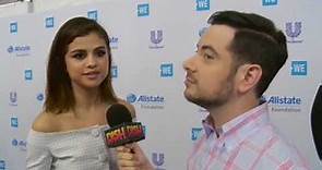 SELENA GOMEZ Interview from We Day 2017 with Andrew Freund