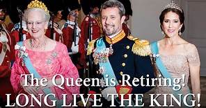 Queen Margrethe II, King Frederik X & Queen Mary of Denmark