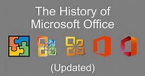 The History of Microsoft Office (Updated)