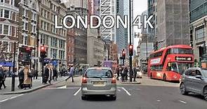 London 4K - Skyscraper District Drive - City of London