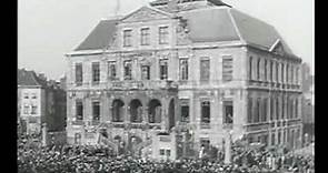 The return of Queen Wilhelmina to Maastricht after the Second World War (Newsreel)