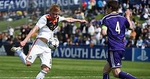 Viktor Kovalenko's goals in the match against Anderlecht (UEFA Youth League)