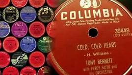 Tony Bennett with Percy Faith and his Orchestra ‎– Cold, Cold Heart (1951)