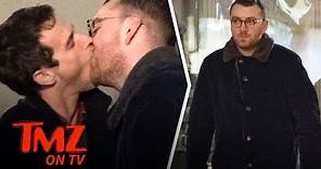 Sam Smith Sucks On His Boyfriend's Face! | TMZ TV