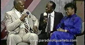 Henry Howard interview Willie Banks & Shirley Caesar on Parade of Quartets in Augusta GA