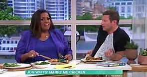 Marry Me Chicken on ITV This Morning, by Chef Jon Watts. The recipe is in his book ‘Watts Cooking’