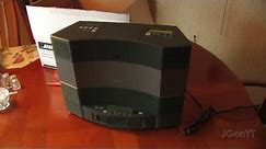 Bose Acoustic Wave Music System II and CD Changer Setup,Overview, and Sound Comparison AW-2