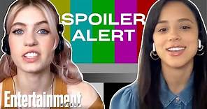 Kiana Madeira & Olivia Scott Welch Discuss 'Fear Street' Movies | Entertainment Weekly