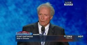 Clint Eastwood speaks at the Republican National Convention (C-SPAN) - Full Speech