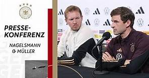 2. Pressekonferenz mit Julian Nagelsmann und Thomas Müller | USA-Tour