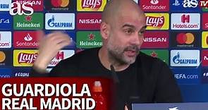 Dejó congelada la sala de prensa: Guardiola sobre el Madrid y la Copa de Europa...