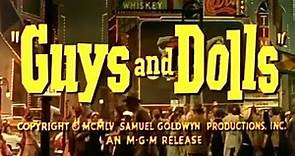 Guys and Dolls (Movie Trailer) 1955